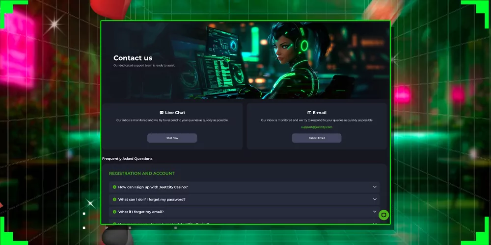 Email offers to Canadian players