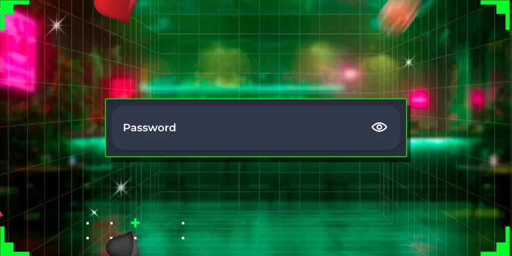 Enter your password and personal information