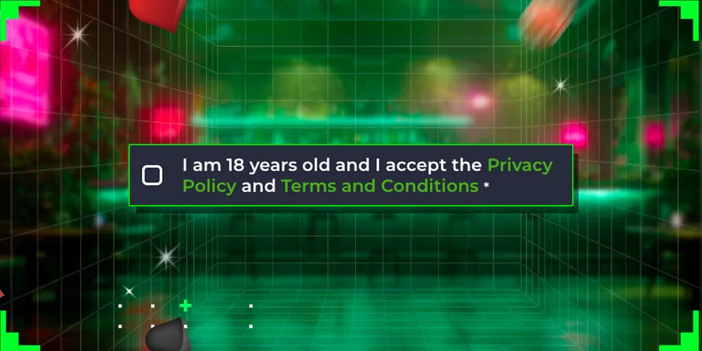 Agree to the terms and conditions